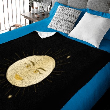 Discover Sun Moon Phases Tarot Baby Blankets