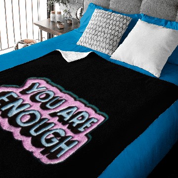 Discover you are enough Baby Blankets