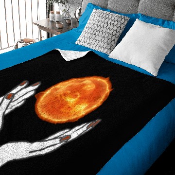 Discover Witch Fireball Baby Blankets