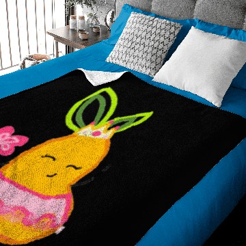 Discover Ballerina Mango Baby Blankets