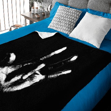 Discover Miles Davis Hand Baby Blankets