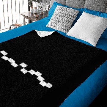 Discover Dotted Line Dash Bar Decoration Baby Blankets