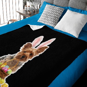 Discover Easter Yorkie Yorkshire Terrier Dog Baby Blankets