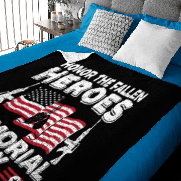 Discover Honor The Fallen Heroes American Flag Memorial Day Baby Blankets