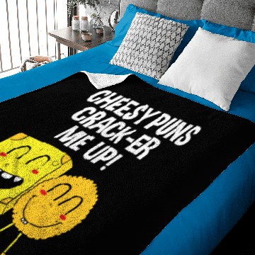 Discover Cheese Cheesy Puns Cracker Me Up Cracker Baby Blankets