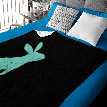 Discover Shake Your Bunny Tail Happy Easter Funny Rabbits Baby Blankets