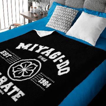 Discover Miyagi do Karate Baby Blankets