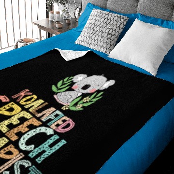 Discover Koalafied Speech Language Pathologist Gift Slp The Baby Blankets