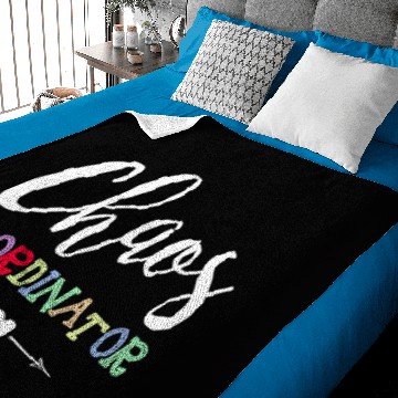 Discover Chaos Coordinator For A Mischief Manager Baby Blankets