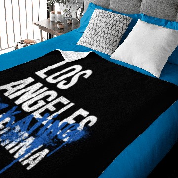 Discover Los Angeles California Graffiti Skating Baby Blankets