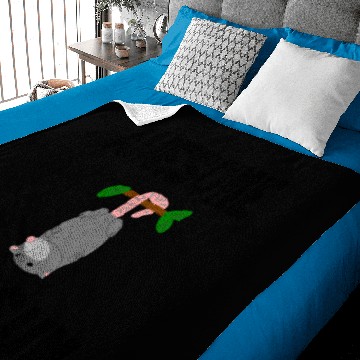 Discover Awesome Possum Funny Baby Blankets