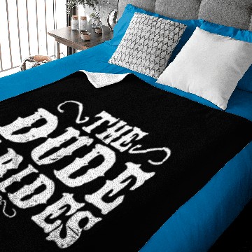 Discover THE DUDE ABIDES Baby Blankets
