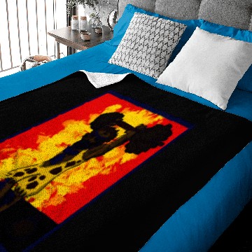 Discover Weight Lifting Caveman Baby Blankets