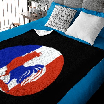 Discover Flag France The rooster Baby Blankets