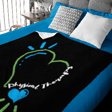 Discover Physical Therapy Love Baby Blankets