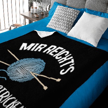 Discover Knitting Knit Accessories Wool Ball Quote Gift Baby Blankets