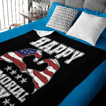 Discover Happy Memorial Day Baby Blankets
