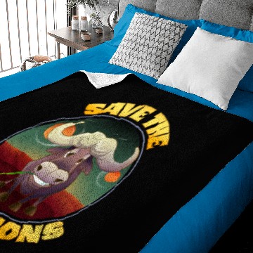 Discover Save The Sky Bisons Baby Blankets