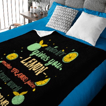 Discover Making Orange Juice Baby Blankets