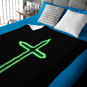 Discover Green Crucifix Baby Blankets