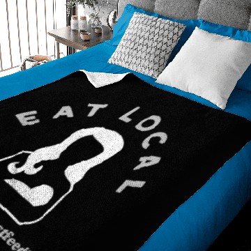 Discover Eat Local Normalize Breastfeeding Awareness Baby Blankets