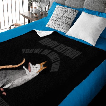 Discover Happy Birthday Opossum Baby Blankets