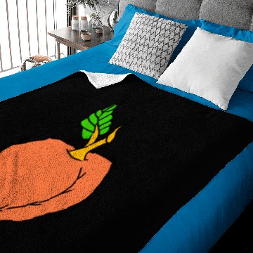 Discover Apricot Fruit Baby Blankets
