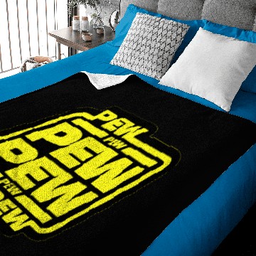 Discover Pew Pew Baby Blankets