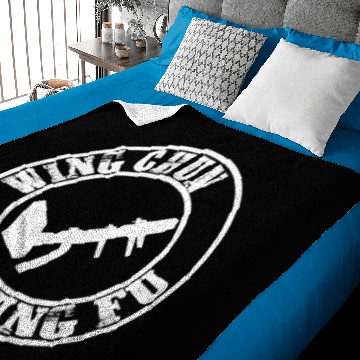 Discover Wing Chun Kung Fu Martial Arts Wushu Baby Blankets