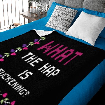 Discover What The Hap Joker and Paranoid Gift Baby Blankets