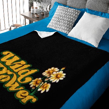 Discover Wild Flower Baby Blankets