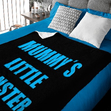 Discover MUMMY´S LITTLE MONSTER Baby Blankets