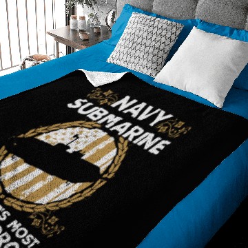 Discover Submarine Most Feared Force Baby Blankets