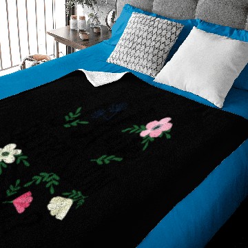 Discover I Have Depression Slightly Wrong Spring Floral Baby Blankets