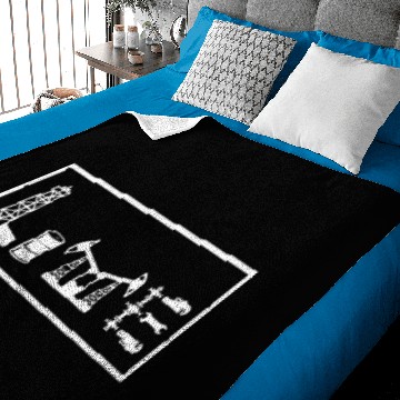Discover Oilfield Rig Workers Appreciation Graphic Cute Baby Blankets
