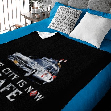 Discover Ghostbusters The City Is Safe Baby Blankets