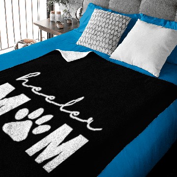 Discover Heeler Mom Cattle Dog Baby Blankets