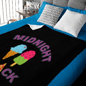 Discover Midnight snack Baby Blankets