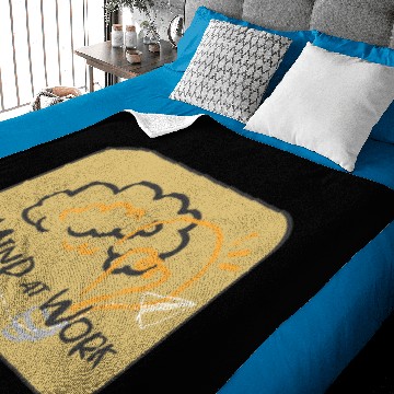 Discover MAID AT WORK Baby Blankets