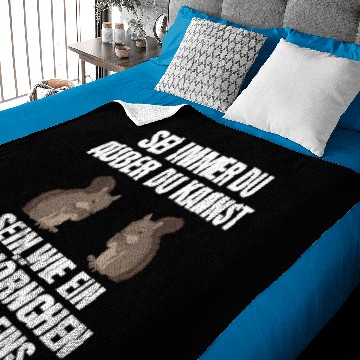 Discover Squirrel Gift Croissant Squirrel Rodent Nut Baby Blankets