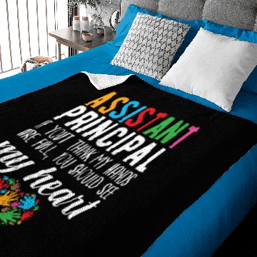 Discover My Heart Assistant Principal Loving Baby Blankets