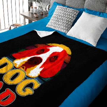 Discover Dog Dad Baby Blankets