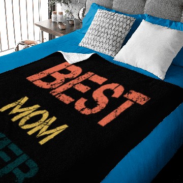 Discover gift for mom Best mom ever Baby Blankets