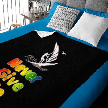 Discover Never Give Up/2021 Baby Blankets