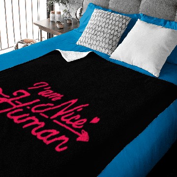 Discover I am Nice Baby Blankets
