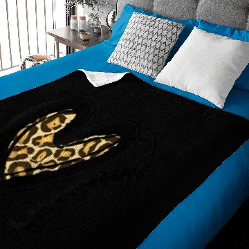 Discover baseball leopard mothers day baseball mom Baby Blankets