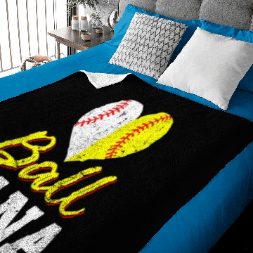 Discover Baseball Softball Ball Heart Nana Mothers Day s Baby Blankets