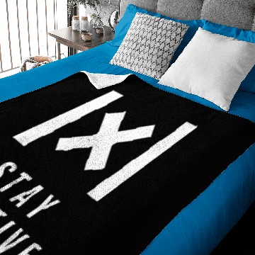 Discover Stay positive Baby Blankets