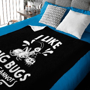 Discover Bug Insect Gift Entomology Entomologist Baby Blankets