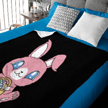 Discover Easter bunny easter jesus easter eggs Baby Blankets